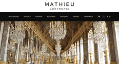 Desktop Screenshot of mathieulustrerie.com